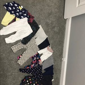 16 pairs of long pants 3 Months